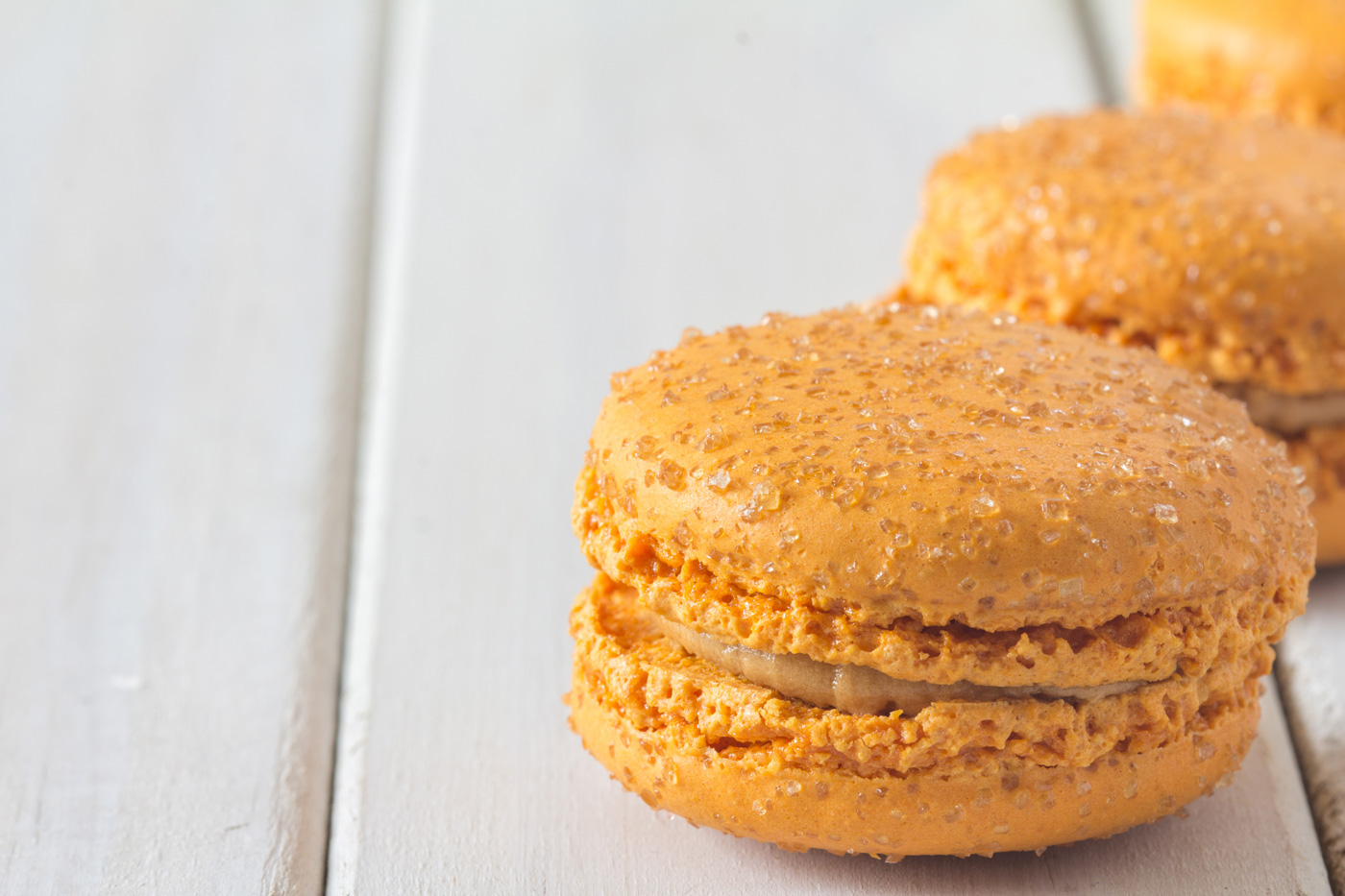 Recette Macarons au caramel au beurre salé et à la fleur de sel Le Paludier de Guérande