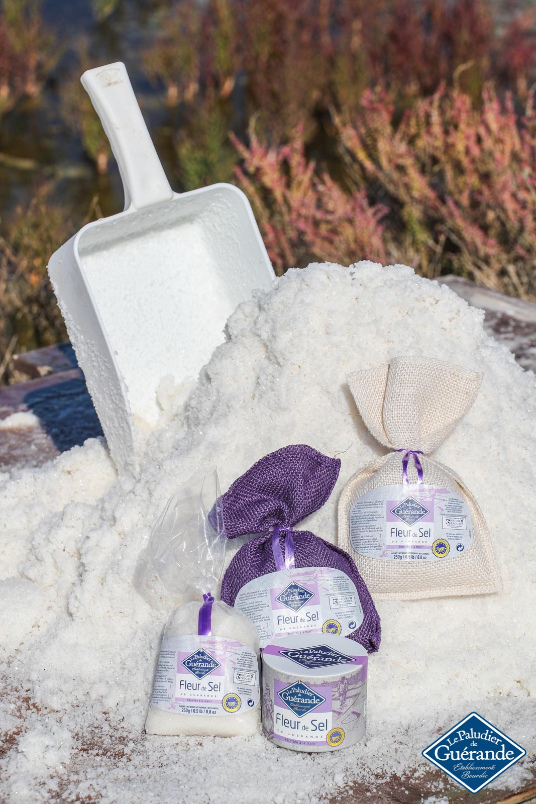 Fleur de Sel de Guérande Le Paludier toute la gamme