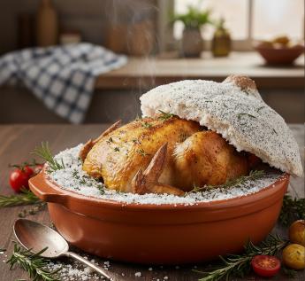 poulet croute de sel