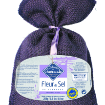 Fleur de Sel Le Paludier de Guérande 250g Jute violet