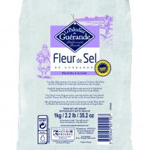 Fleur de Sel LE PALUDIER DE GUERANDE sachet 1KG