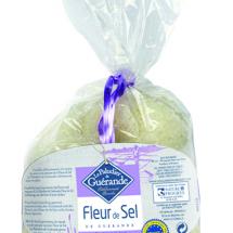 Fleur de sel Le paludier _ sel naturel_ sachet transparent 250g